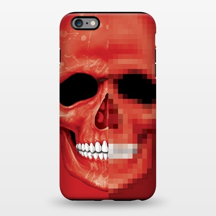 iPhone 6/6s plus StrongFit Red Skull by Sitchko