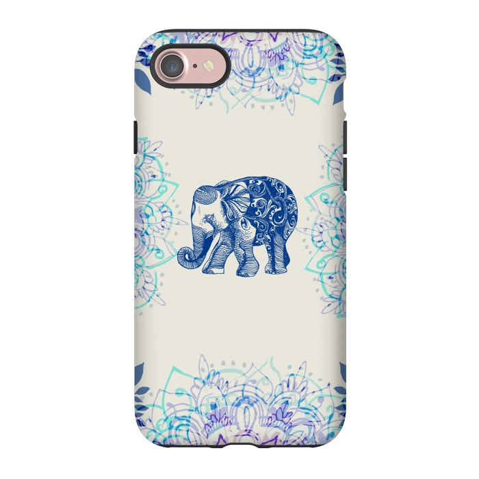 iPhone 7 StrongFit Pretty Little Elephant  by Rose Halsey