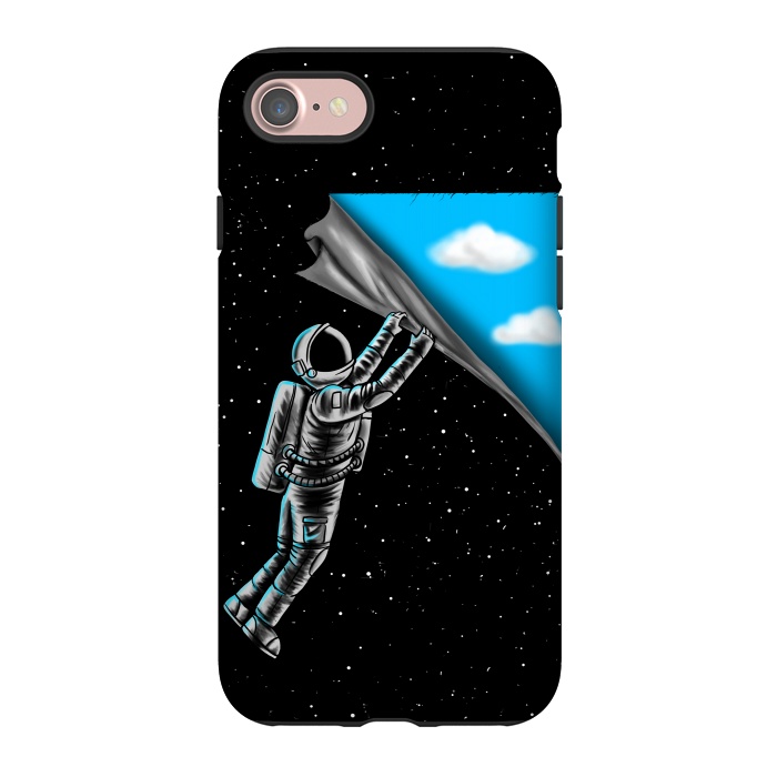 iPhone 7 StrongFit Astronaut open the sky by Coffee Man