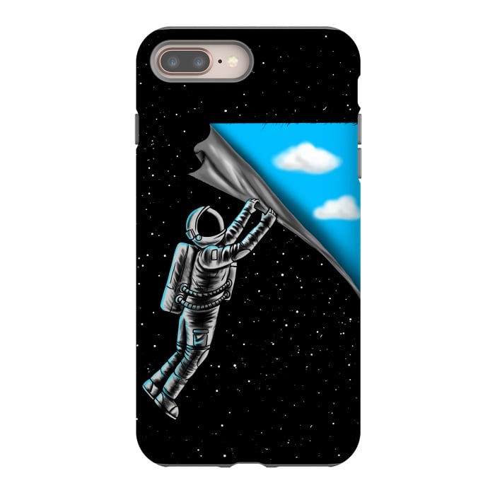 iPhone 7 plus StrongFit Astronaut open the sky by Coffee Man