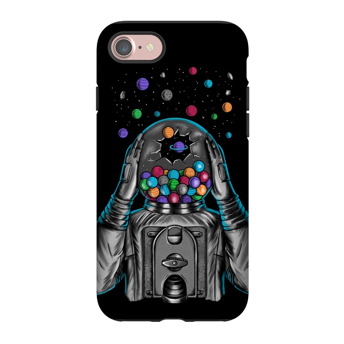 iPhone 7 StrongFit Astronaut Explotion by Coffee Man
