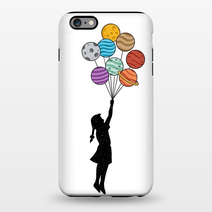 iPhone 6/6s plus StrongFit Planets Balloons by Coffee Man
