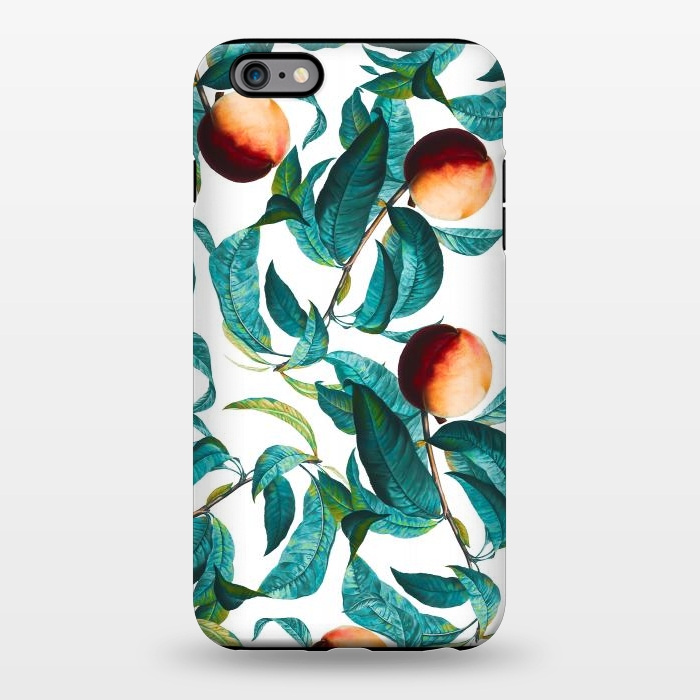 iPhone 6/6s plus StrongFit Fruit and Leaf Pattern by Burcu Korkmazyurek