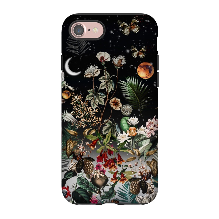 iPhone 7 StrongFit Beautiful night garden by Burcu Korkmazyurek