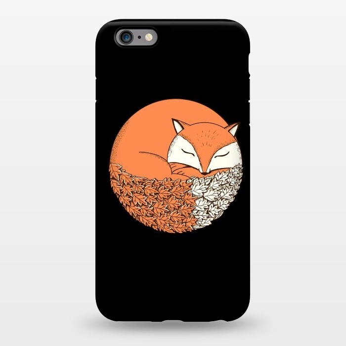 iPhone 6/6s plus StrongFit Fox Black by Coffee Man