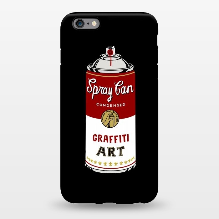 iPhone 6/6s plus StrongFit Graffiti Can by Coffee Man