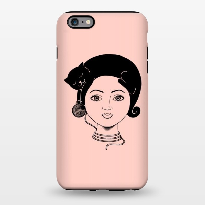iPhone 6/6s plus StrongFit Cat Lady by Coffee Man