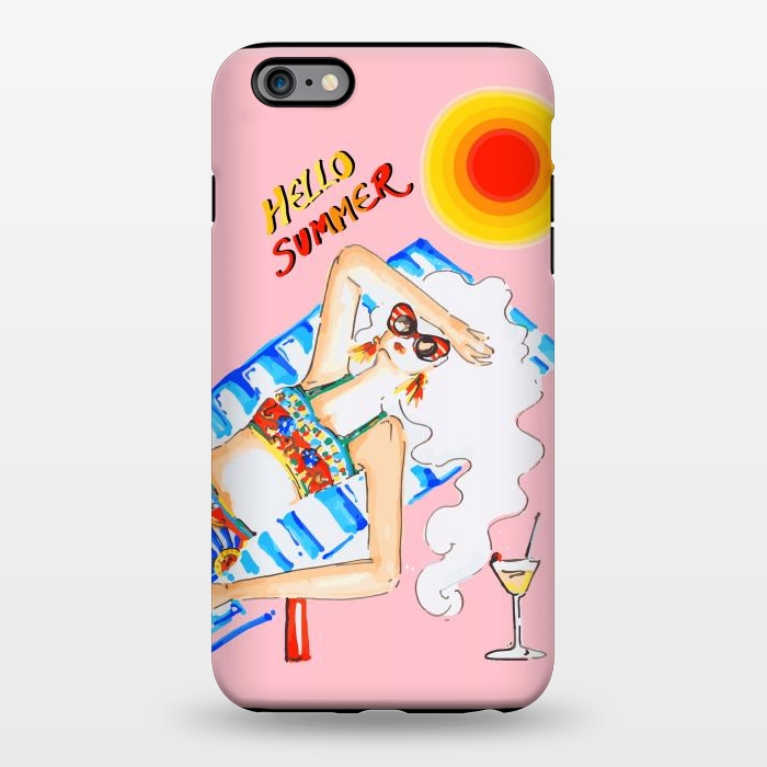 iPhone 6/6s plus StrongFit Hello Summer by MUKTA LATA BARUA