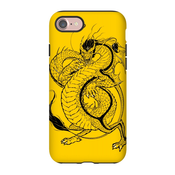 iPhone 7 StrongFit Bruce, the Dragon by Draco