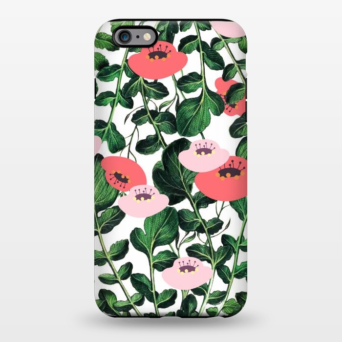 iPhone 6/6s plus StrongFit Parsnip & Poppies by Uma Prabhakar Gokhale