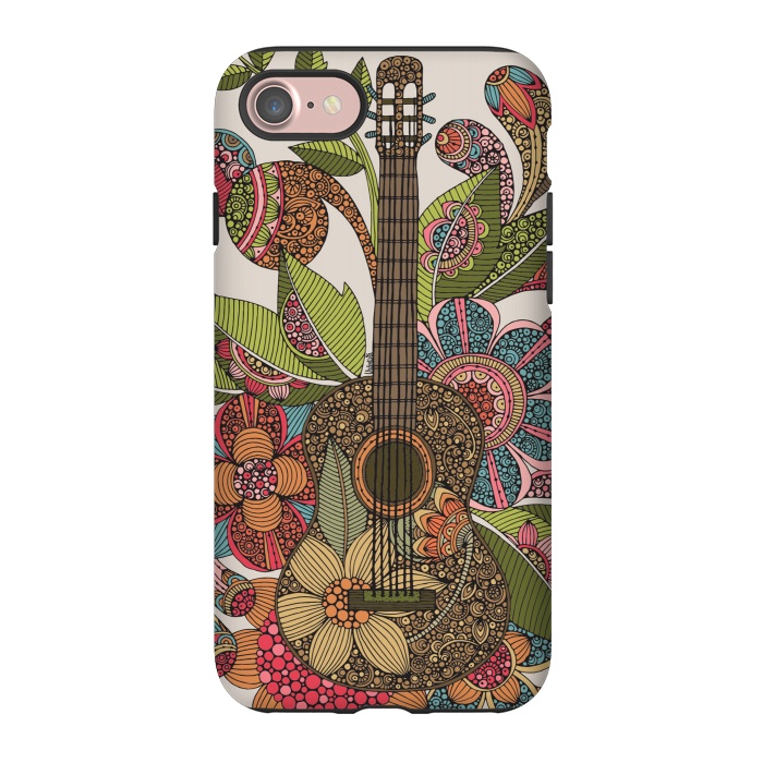 iPhone 7 StrongFit Ever guitar by Valentina Harper