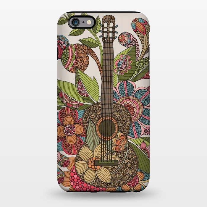 iPhone 6/6s plus StrongFit Ever guitar by Valentina Harper