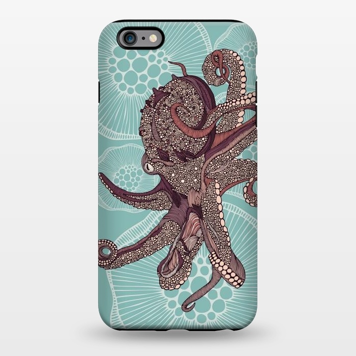 iPhone 6/6s plus StrongFit Octopus by Valentina Harper