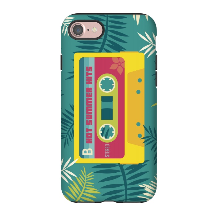iPhone 7 StrongFit Hot Summer Retro Tape by Dellán