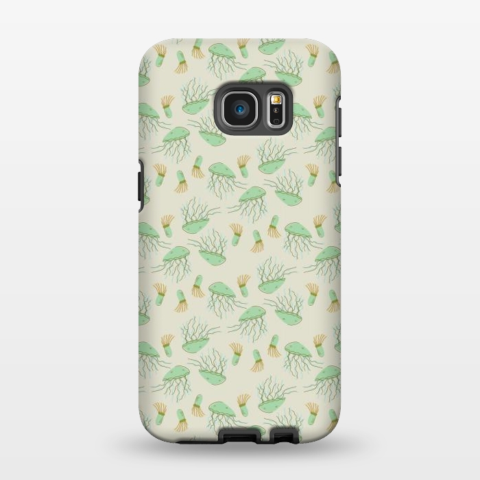 Galaxy S7 EDGE StrongFit Jellyfish by Edith May