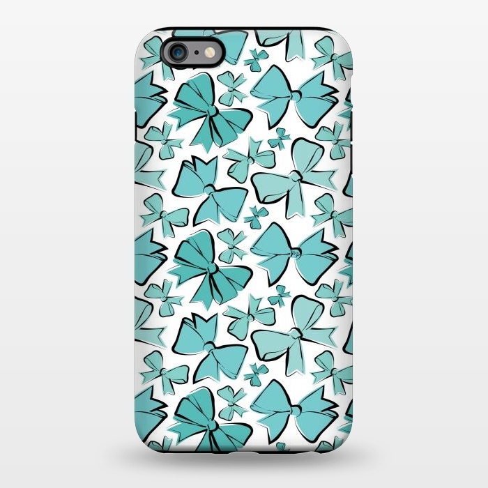 iPhone 6/6s plus StrongFit Blue Bows by Martina