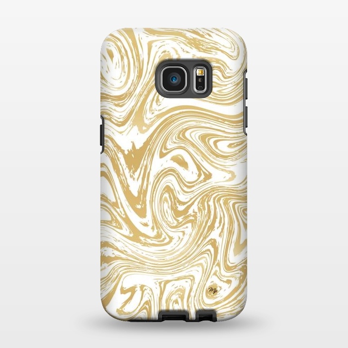 Galaxy S7 EDGE StrongFit Marble Deluxe by Martina