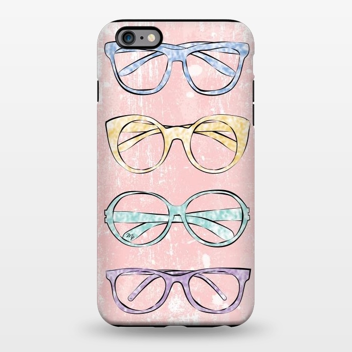 iPhone 6/6s plus StrongFit Funky Glasses by Martina