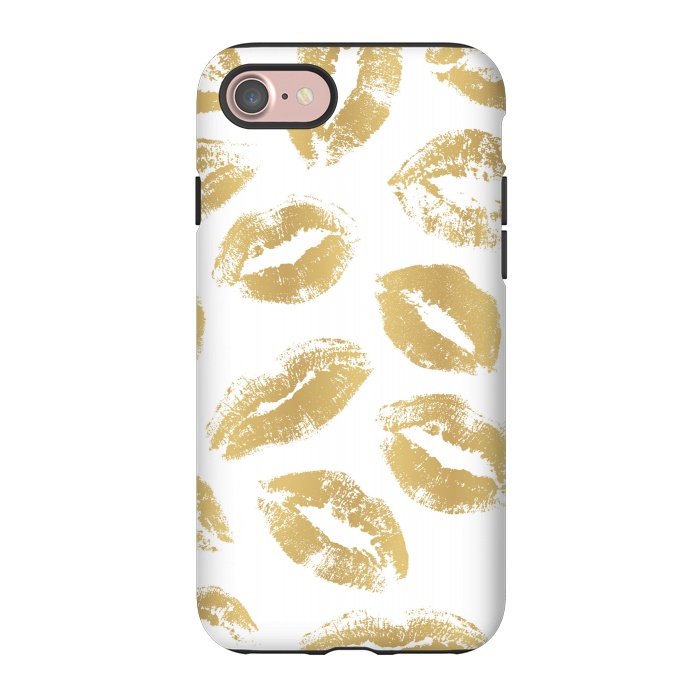 iPhone 7 StrongFit Golden Kiss by Martina