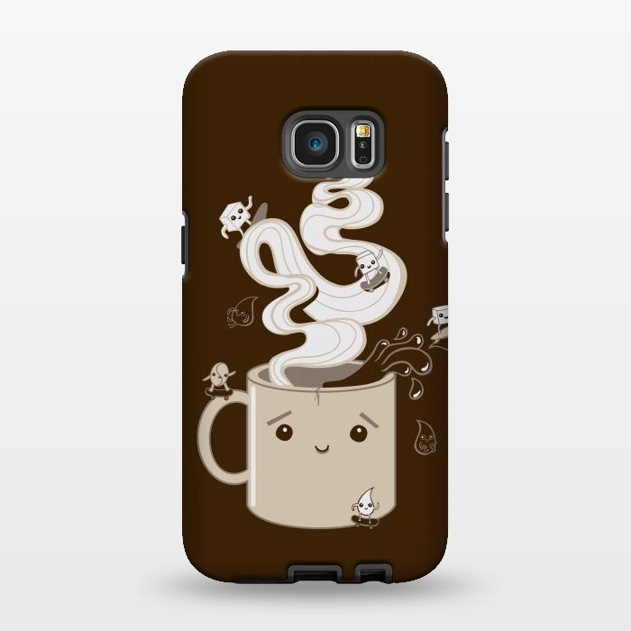 Galaxy S7 EDGE StrongFit Extreme Coffee Sports by Wotto