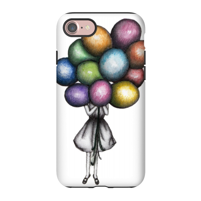 iPhone 7 StrongFit Balloon Girl by ECMazur 