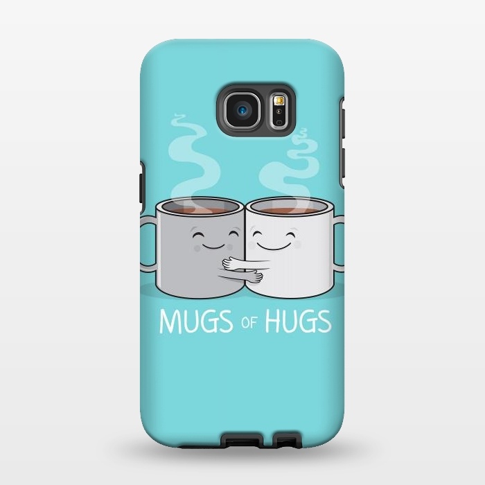 Galaxy S7 EDGE StrongFit Mugs of Hugs by Wotto