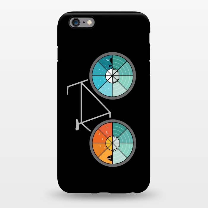 iPhone 6/6s plus StrongFit Bicycle Landscape by Coffee Man