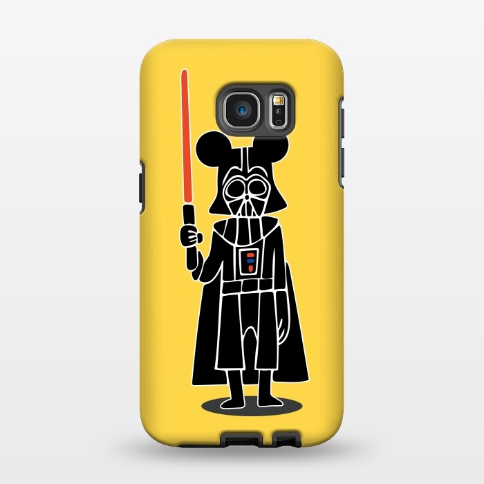 Galaxy S7 EDGE StrongFit Darth Vader Mouse Mickey Star Wars Disney by Alisterny