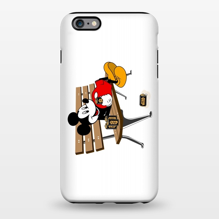 iPhone 6/6s plus StrongFit Mickey Mouse Drinking Star Wars Beer by Alisterny