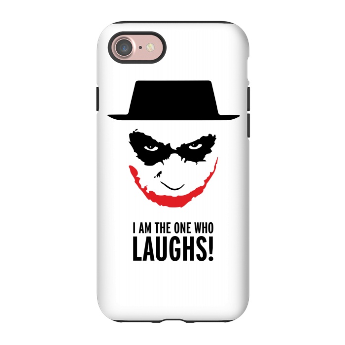 iPhone 7 StrongFit Heisenberg Joker I Am The One Who Laughs Breaking Bad Dark Knight  by Alisterny