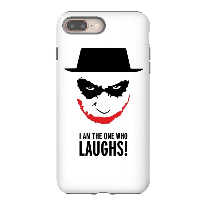 iPhone 7 plus StrongFit Heisenberg Joker I Am The One Who Laughs Breaking Bad Dark Knight  by Alisterny