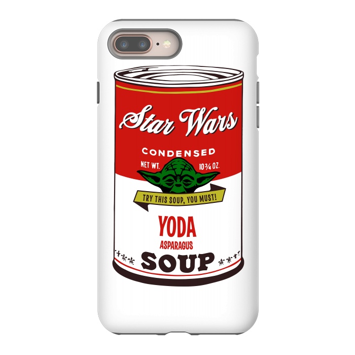 iPhone 7 plus StrongFit Star Wars Campbells Soup Yoda by Alisterny
