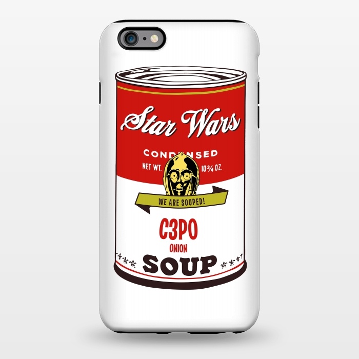 iPhone 6/6s plus StrongFit Star Wars Campbells Soup C3PO by Alisterny