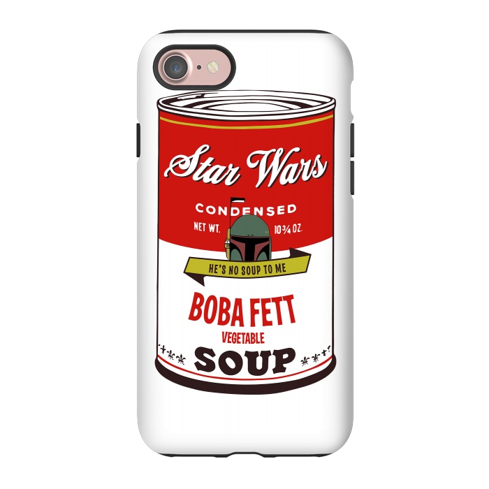 iPhone 7 StrongFit Star Wars Campbells Soup Boba Fett by Alisterny