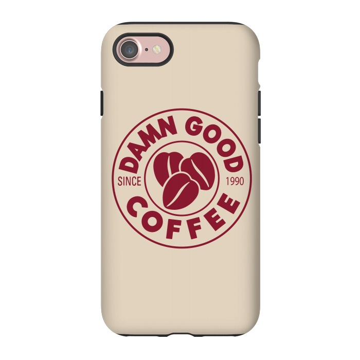 iPhone 7 StrongFit Twin Peaks Damn Good Coffee Costa by Alisterny