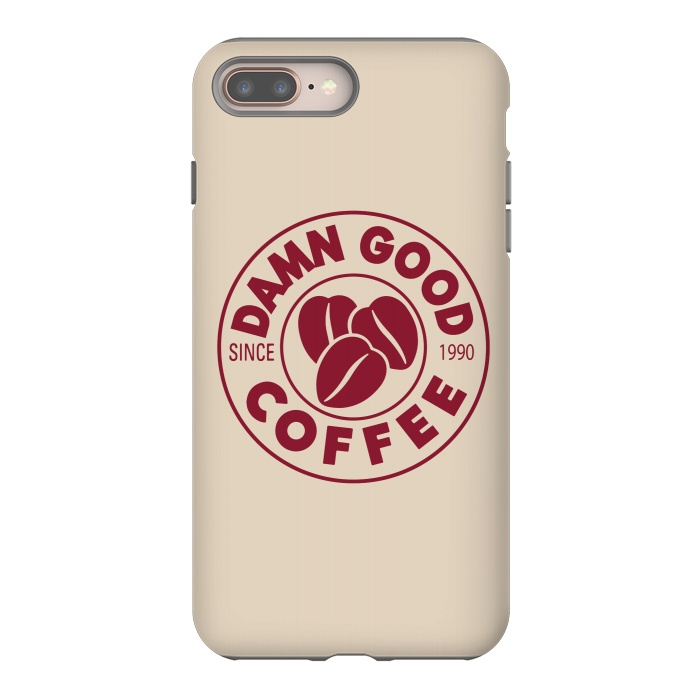 iPhone 7 plus StrongFit Twin Peaks Damn Good Coffee Costa by Alisterny