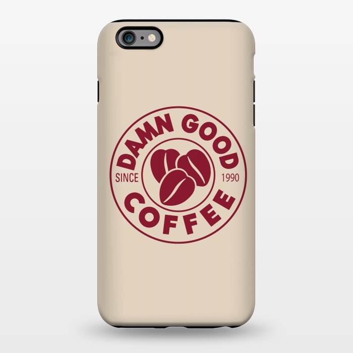 iPhone 6/6s plus StrongFit Twin Peaks Damn Good Coffee Costa by Alisterny