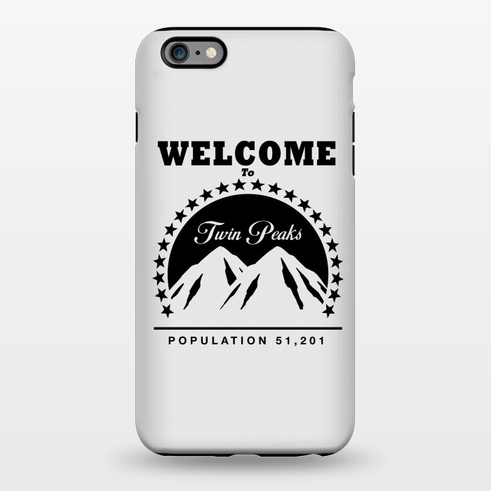 iPhone 6/6s plus StrongFit Twin Peaks Paramount Logo by Alisterny
