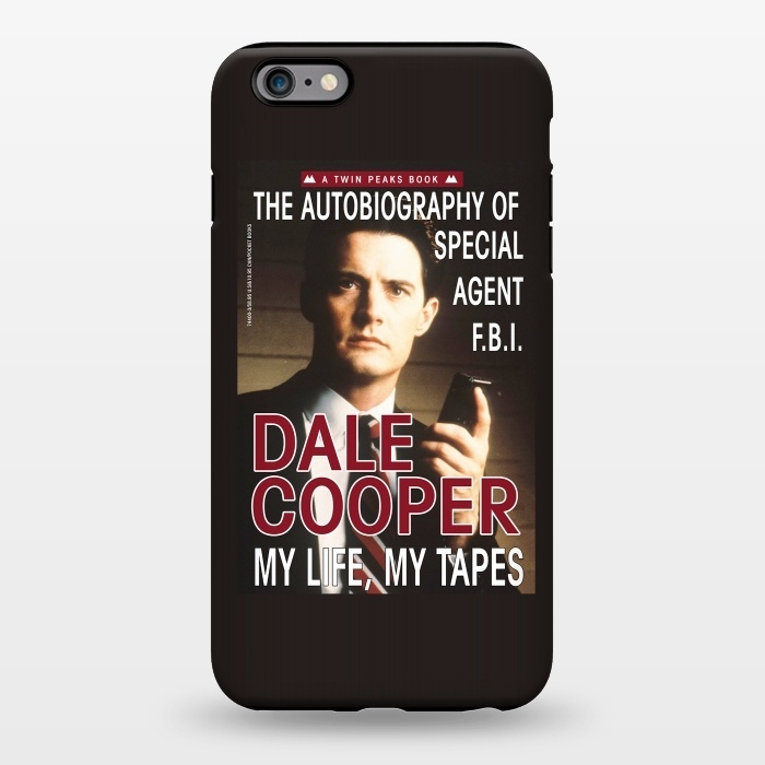 iPhone 6/6s plus StrongFit Twin Peaks Dale Cooper Book by Alisterny