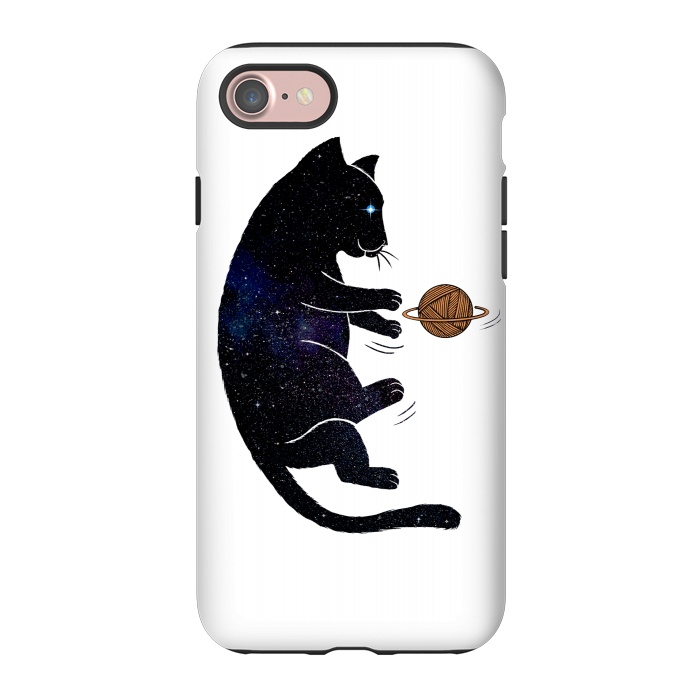 iPhone 7 StrongFit Cat Universe by Coffee Man