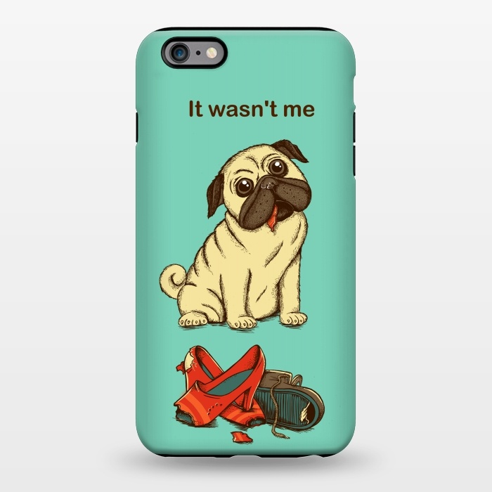 iPhone 6/6s plus StrongFit Dog And Shoes by Coffee Man