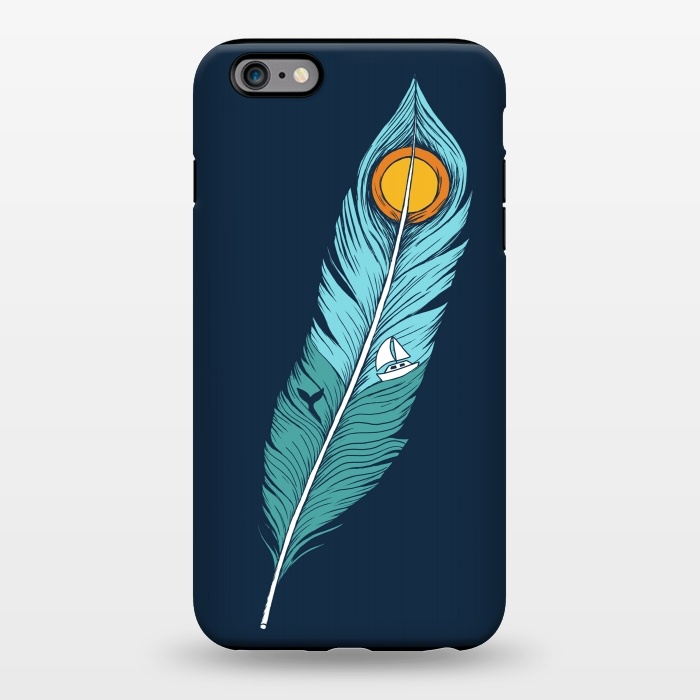 iPhone 6/6s plus StrongFit Feather Landscape by Coffee Man
