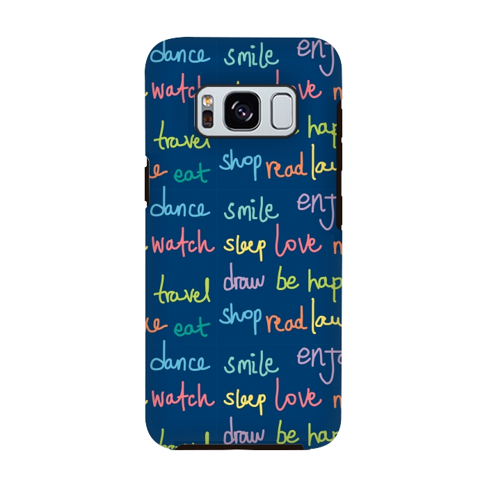 Galaxy S8 StrongFit Happy Typo by MaJoBV