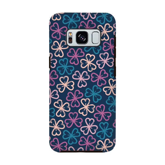 Galaxy S8 StrongFit Shamrock Sunset by Rosie Simons