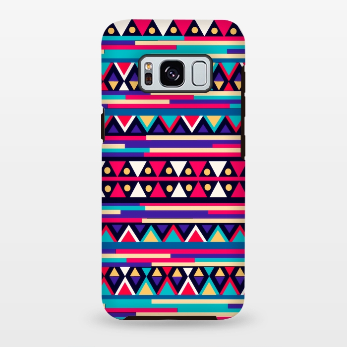 Galaxy S8 plus StrongFit Tribal Aztec by Nika Martinez