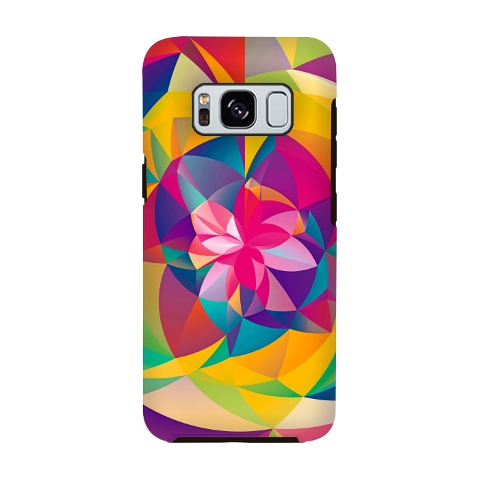 Galaxy S8 StrongFit Acid Blossom by Eleaxart