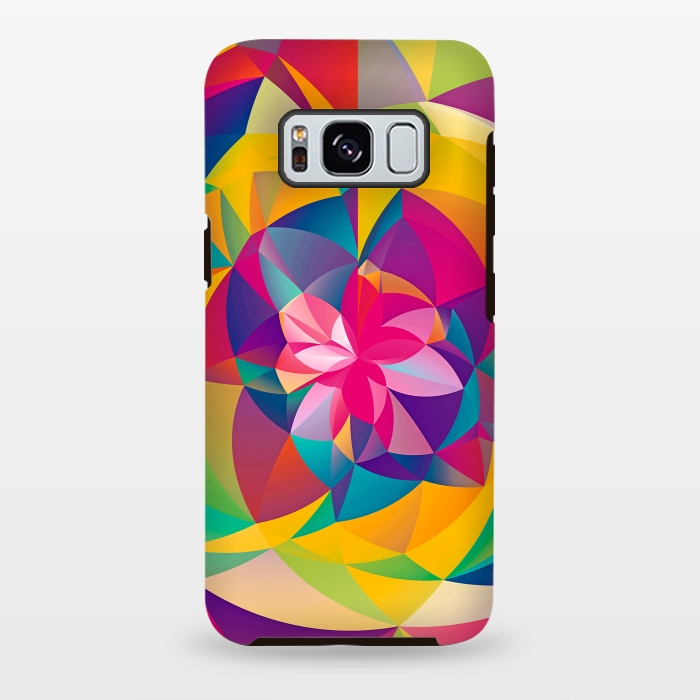 Galaxy S8 plus StrongFit Acid Blossom by Eleaxart