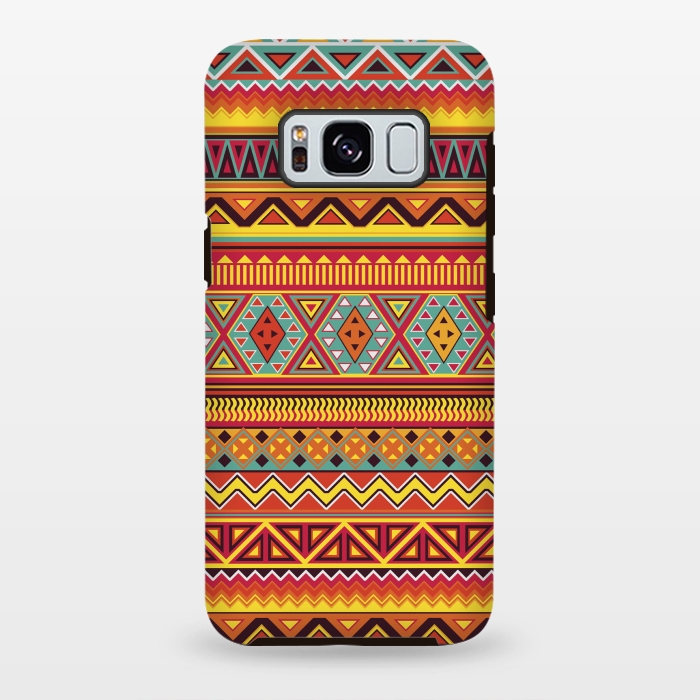 Galaxy S8 plus StrongFit AZTEC PATTERN by Diego Tirigall