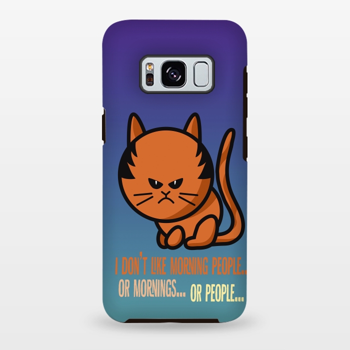 Galaxy S8 plus StrongFit Cat by Richard Eijkenbroek