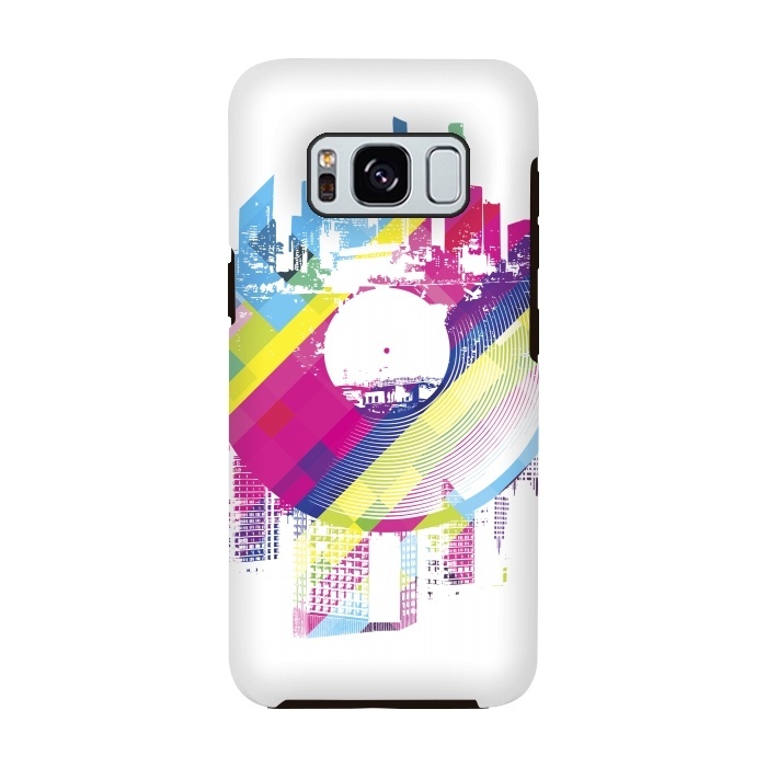 Galaxy S8 StrongFit Urban Vinyl Colorful by Sitchko